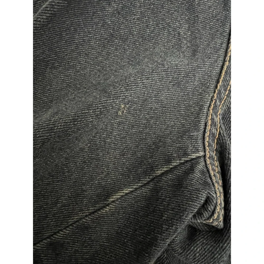 Benard Sport Vintage New Womens 12 Dark Wash Denim Jacket Military Deadstock